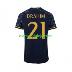 Camisola Real Madrid Brahim Diaz 21 Homem Equipamento Segundo 2023-2024 Manga Curta
